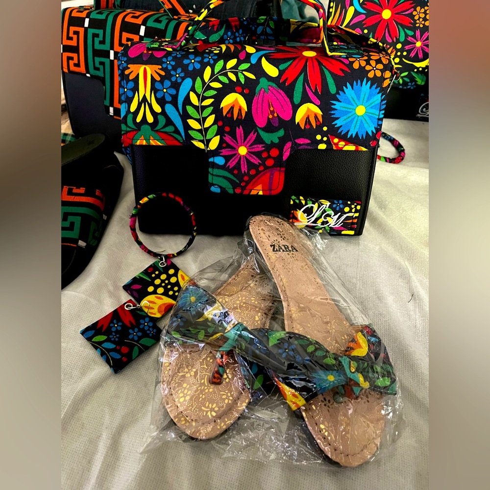 The’Lord Made 100% Handmade African Ankara The’Lord Made Designer handbag